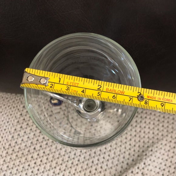 ⚡️2/$12 🍷Wine Glasses Embellished w Bead Charms. Set of Two (2). NWOT. - Picture 10 of 10